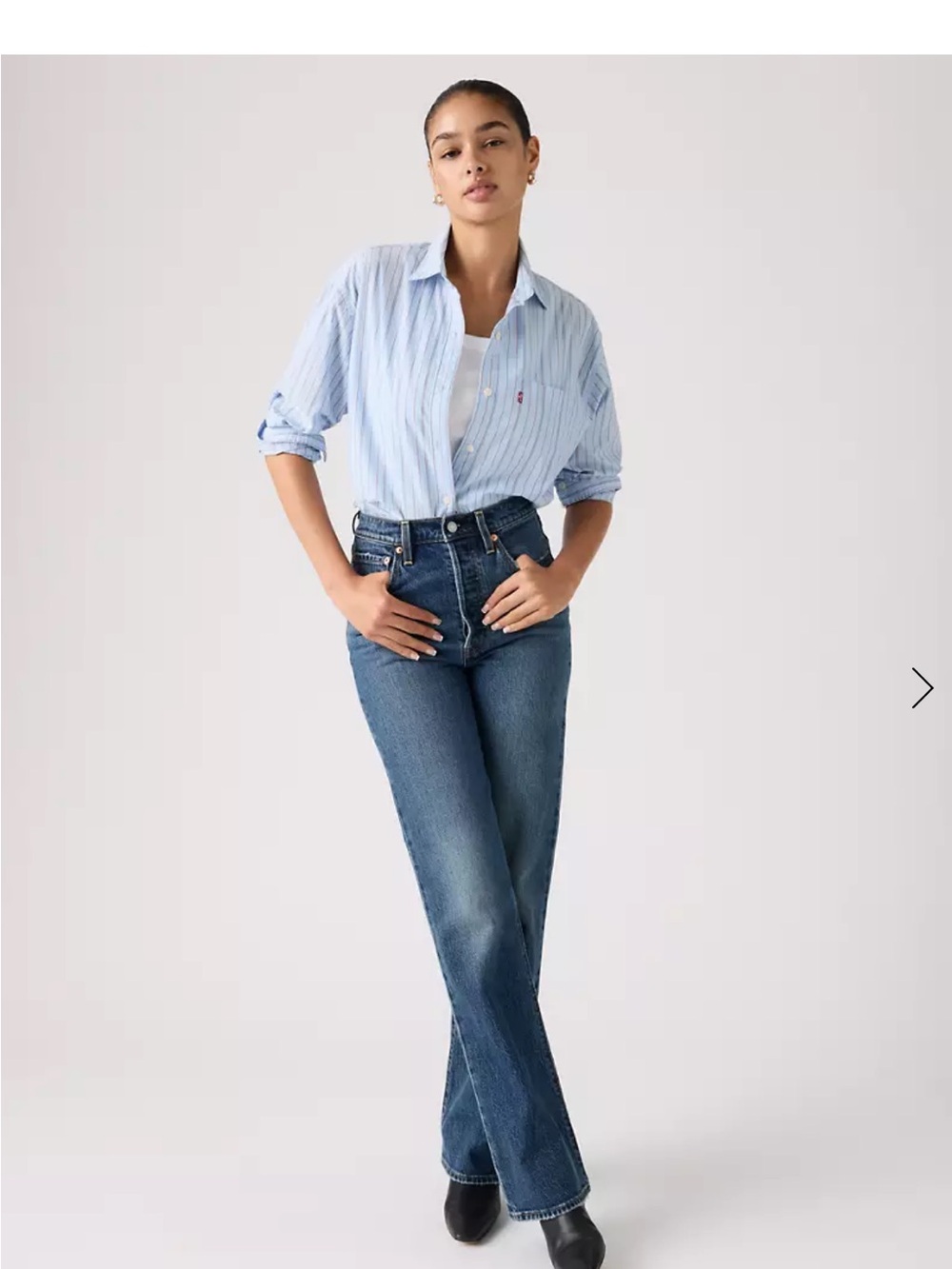 Levi’s ribcage high rise jeans 29X32